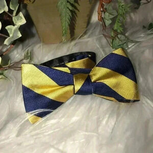 SADDLEBRED BOWTIE BLUE/GOLD